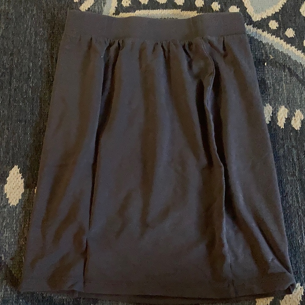Gray Uniqlo Mini Skirt